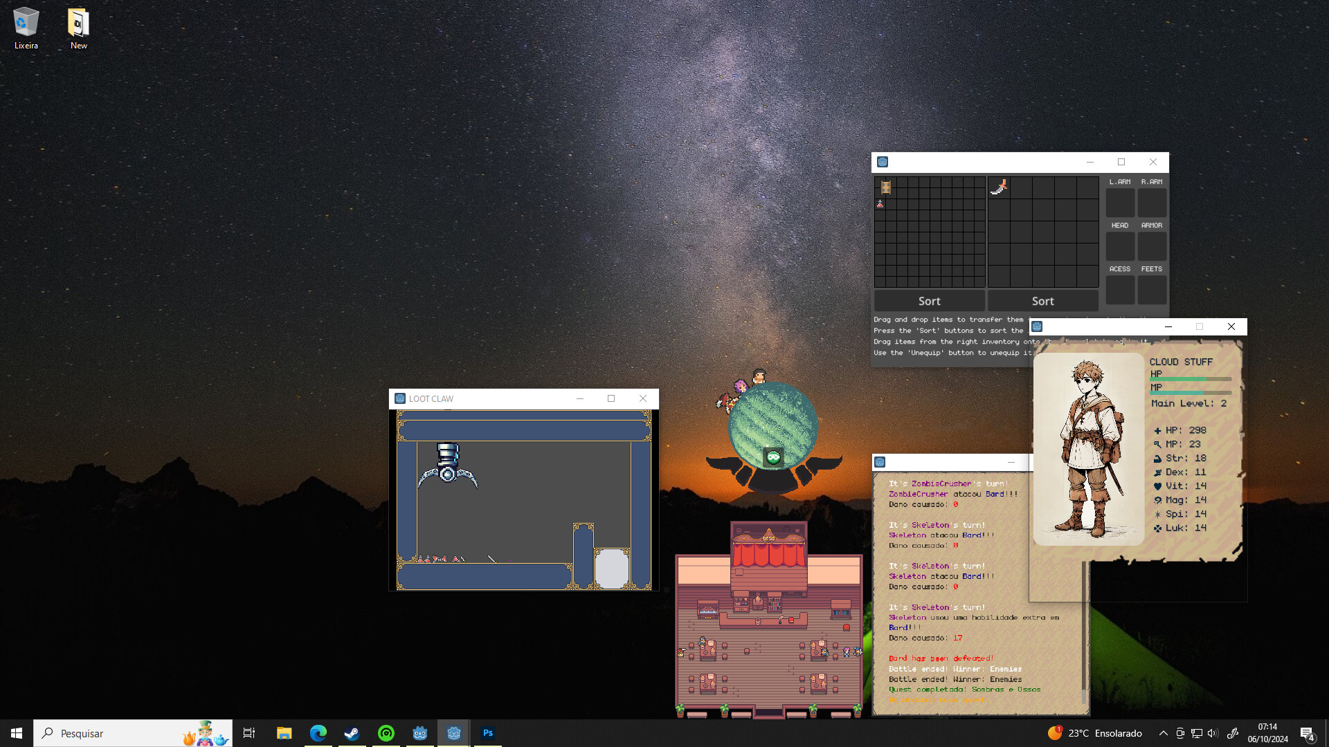 Desk Fantasy screenshot 4