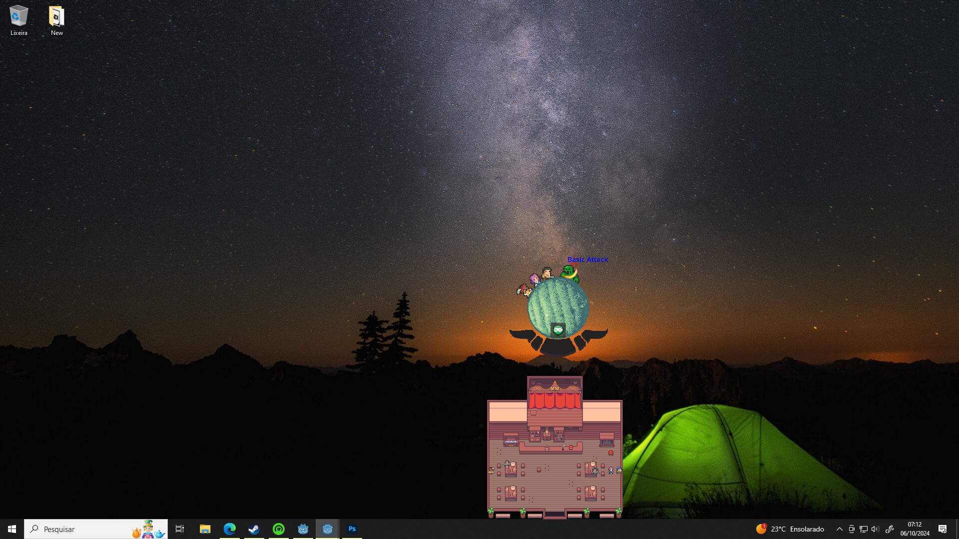 Desk Fantasy screenshot 1