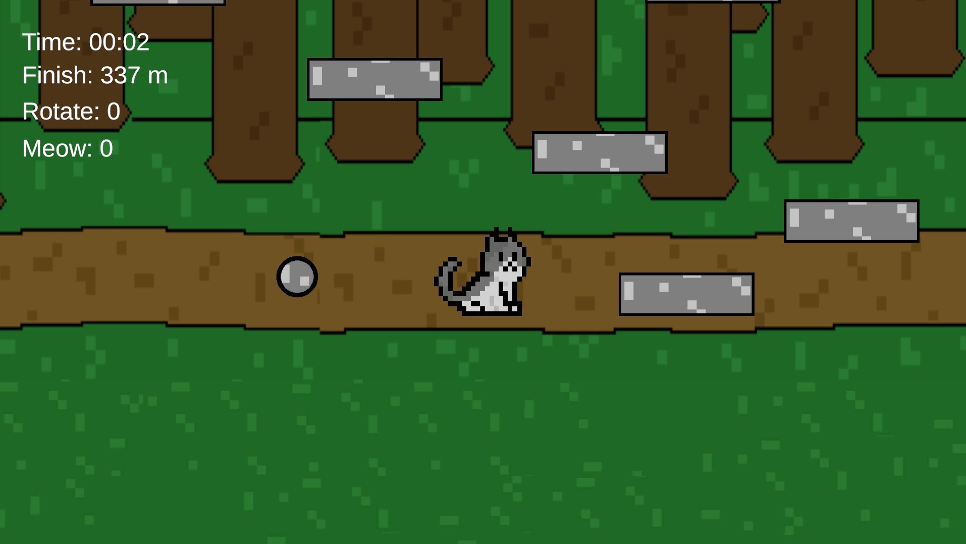 Climbing with Silly Cat screenshot 1