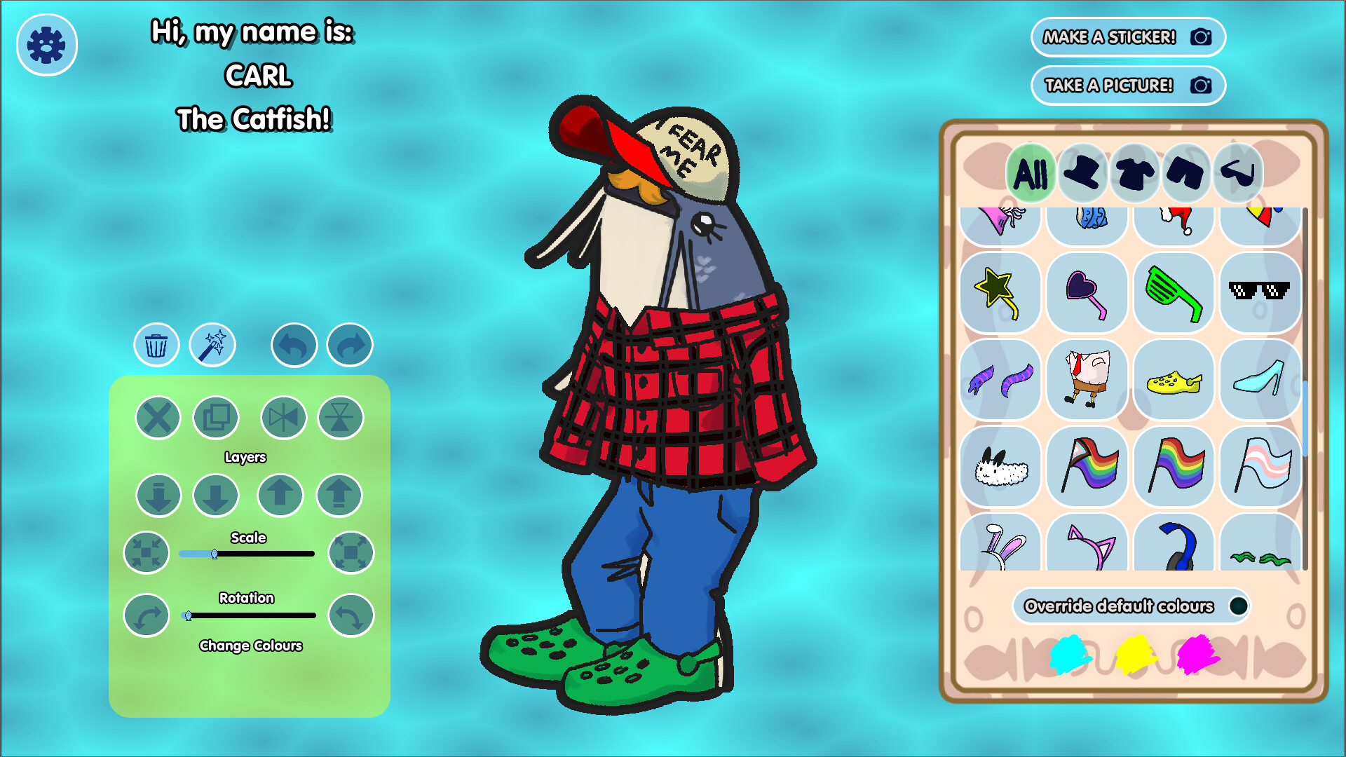 I'd Kiss THAT Fish screenshot 1