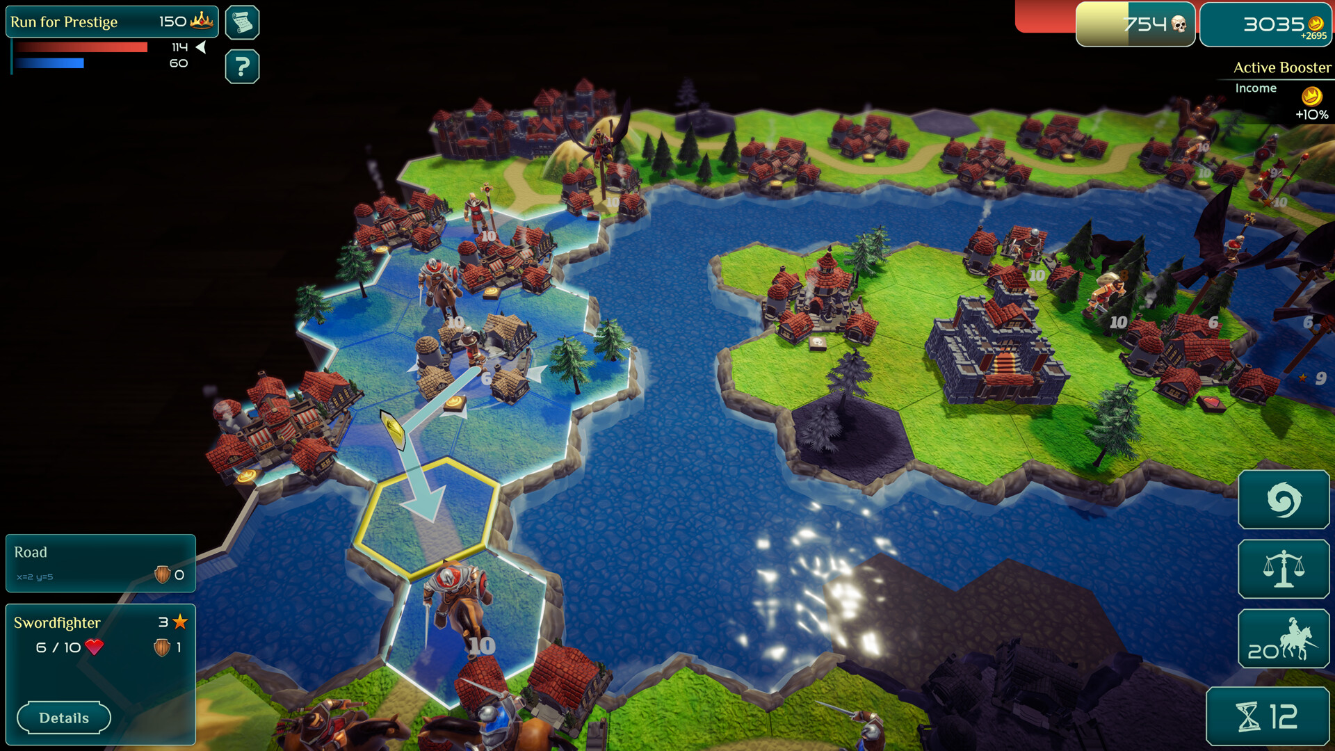 Deep Tactics - Journey of the Wizard screenshot 1