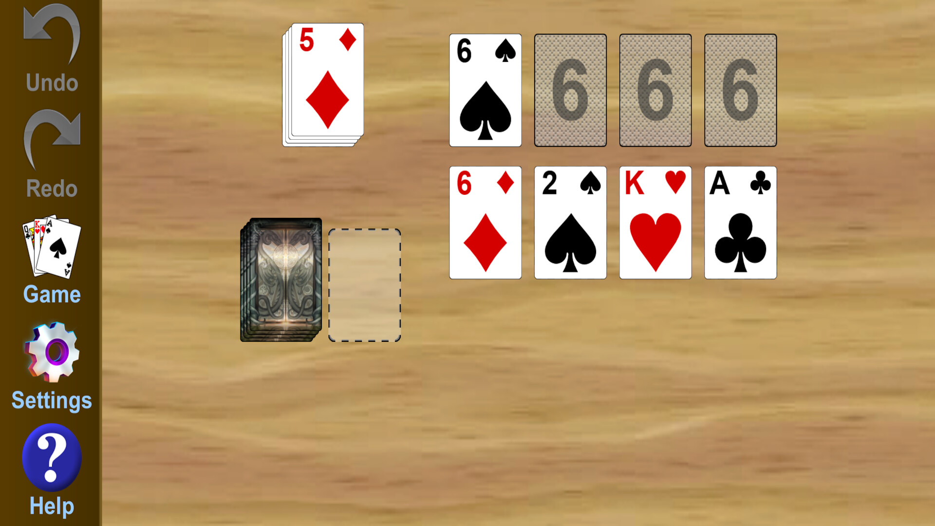 Canfield Solitaire Classic Card Game screenshot 2