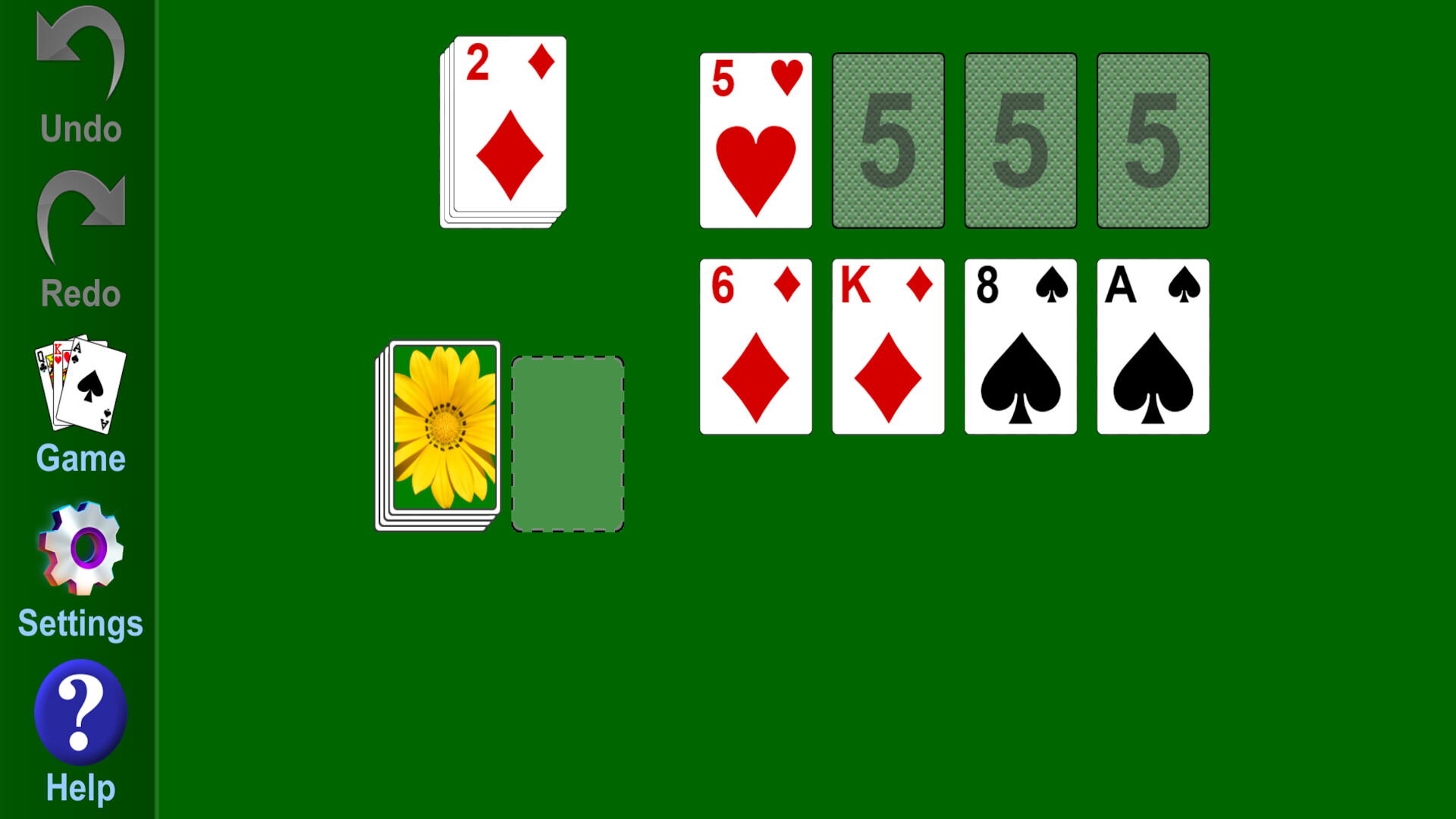 Canfield Solitaire Classic Card Game screenshot 1