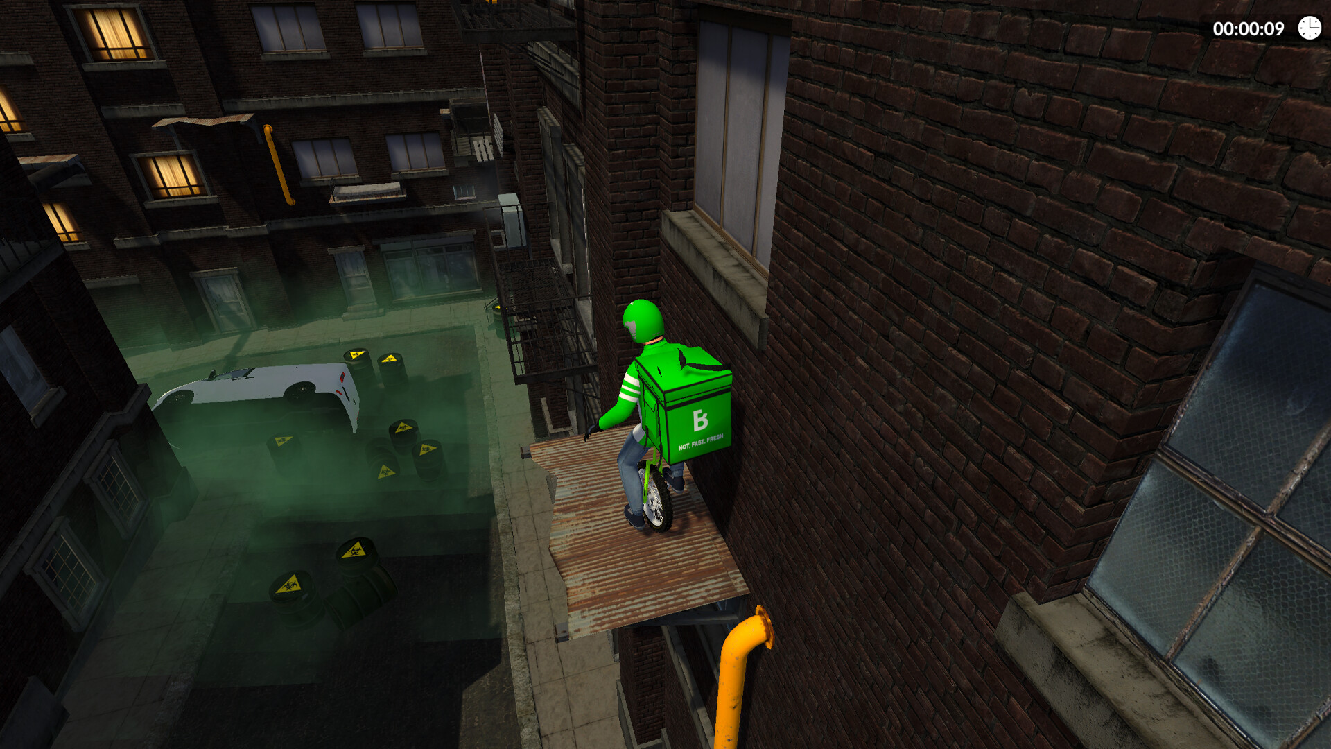 Unicycle Pizza Time! screenshot 3
