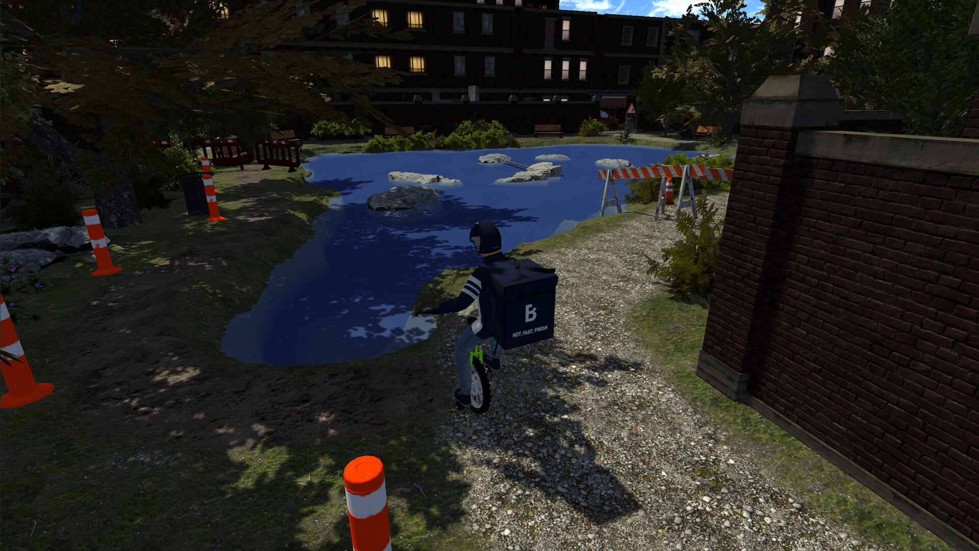 Unicycle Pizza Time! screenshot 5