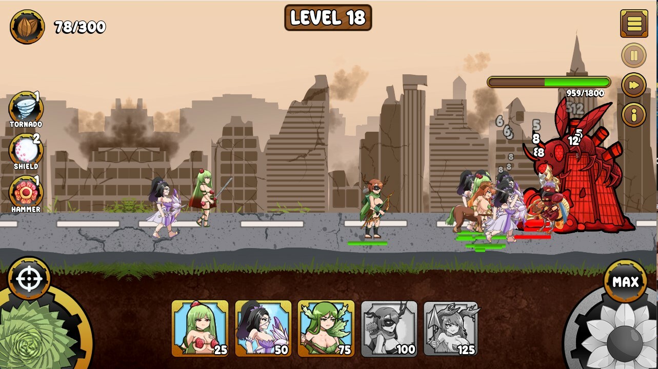 Plant Girls: Insect Invasion screenshot 1