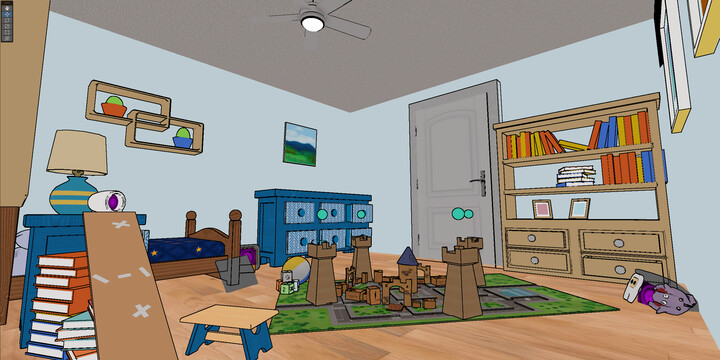 BOXED FORTRESS: Defend the Throne screenshot 1