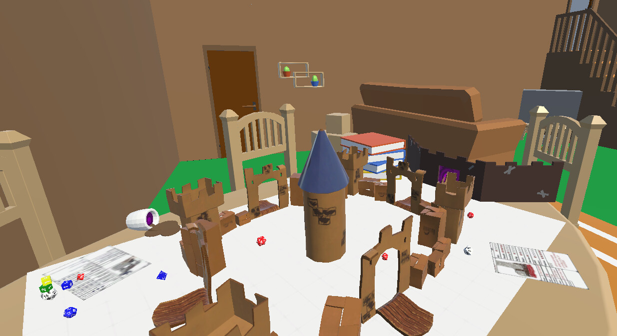 BOXED FORTRESS: Defend the Throne screenshot 2