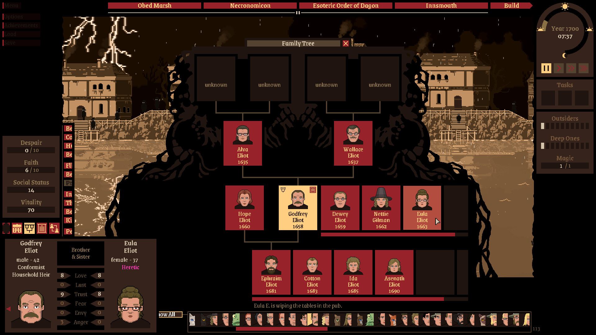 Marry a Deep One: Innsmouth Simulator screenshot 8