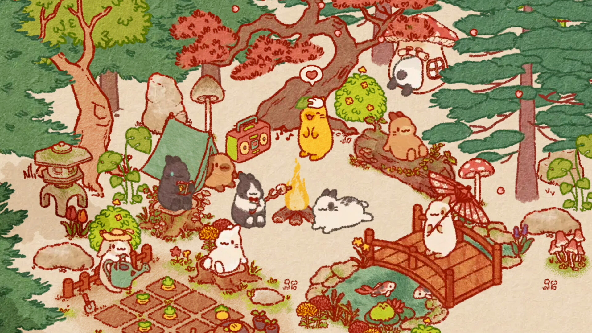 Usagi Shima: Bunny Island screenshot 1
