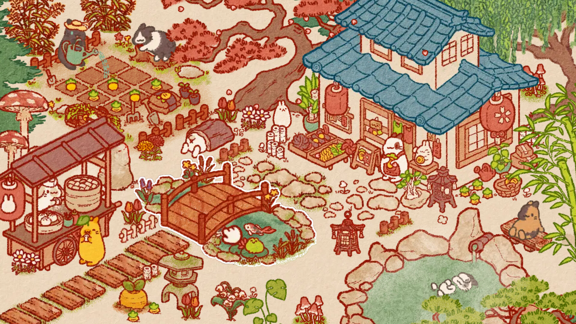 Usagi Shima: Bunny Island screenshot 2