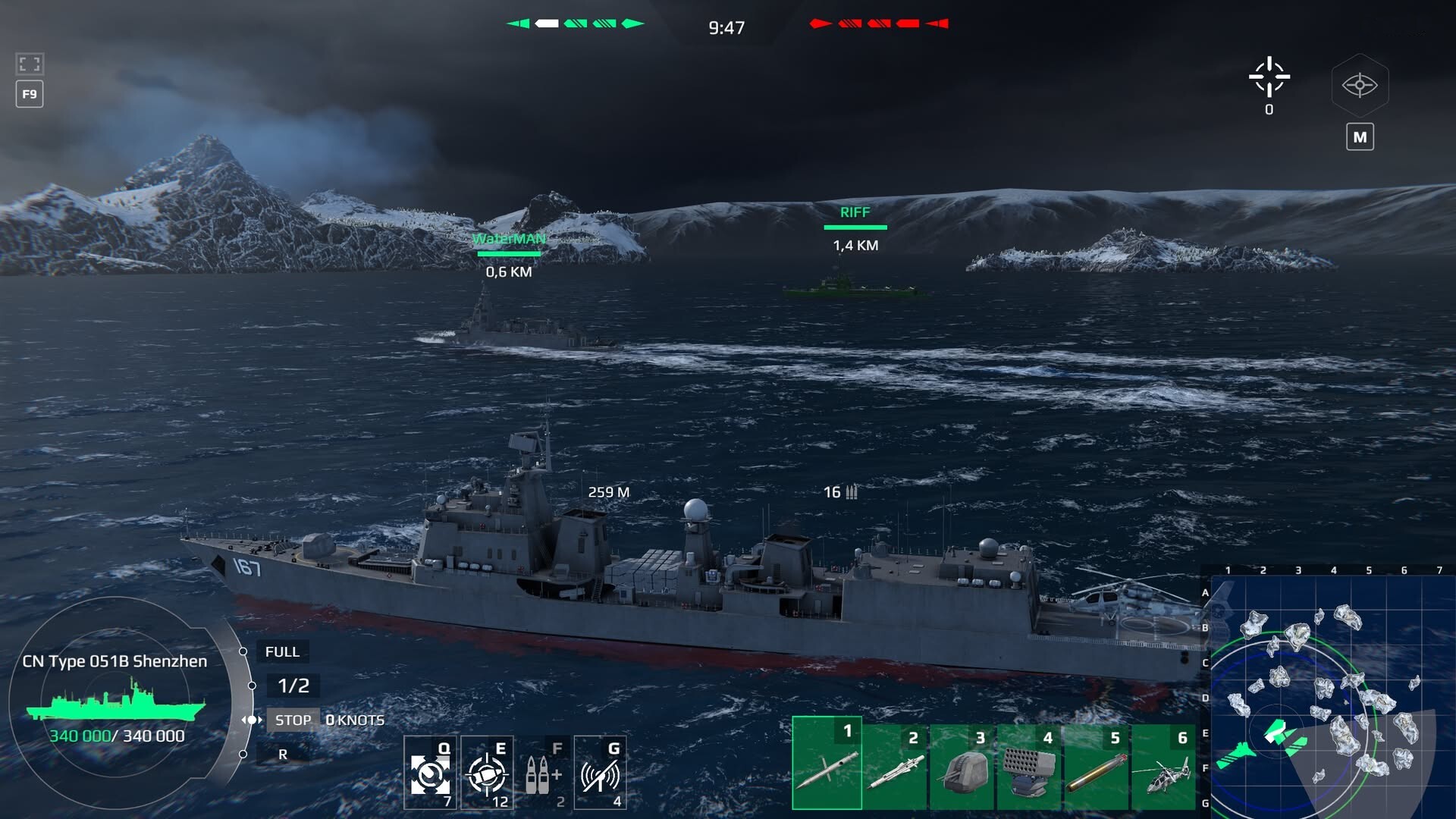 Modern Warships screenshot 1