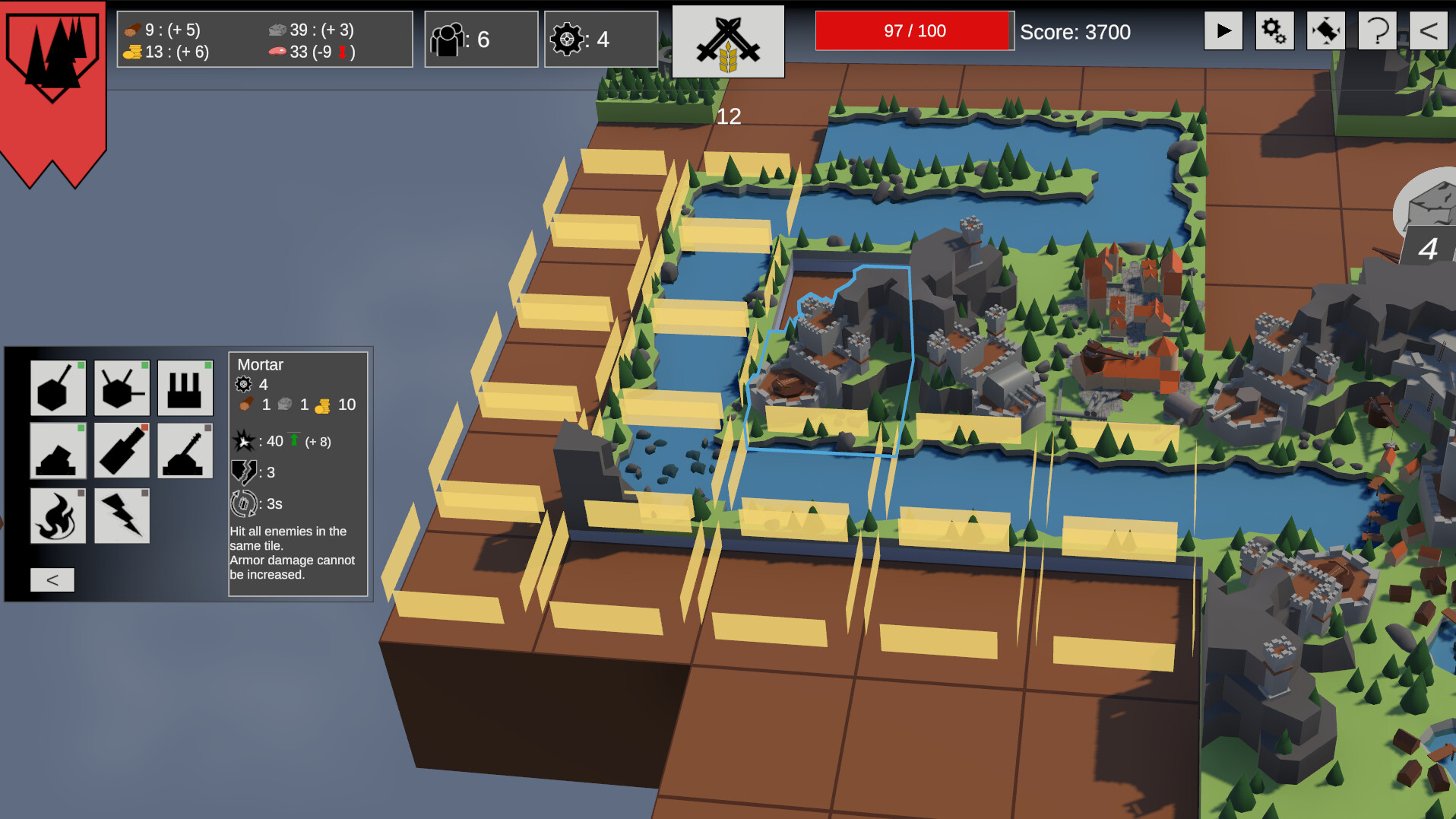 Tilescape Defense screenshot 4