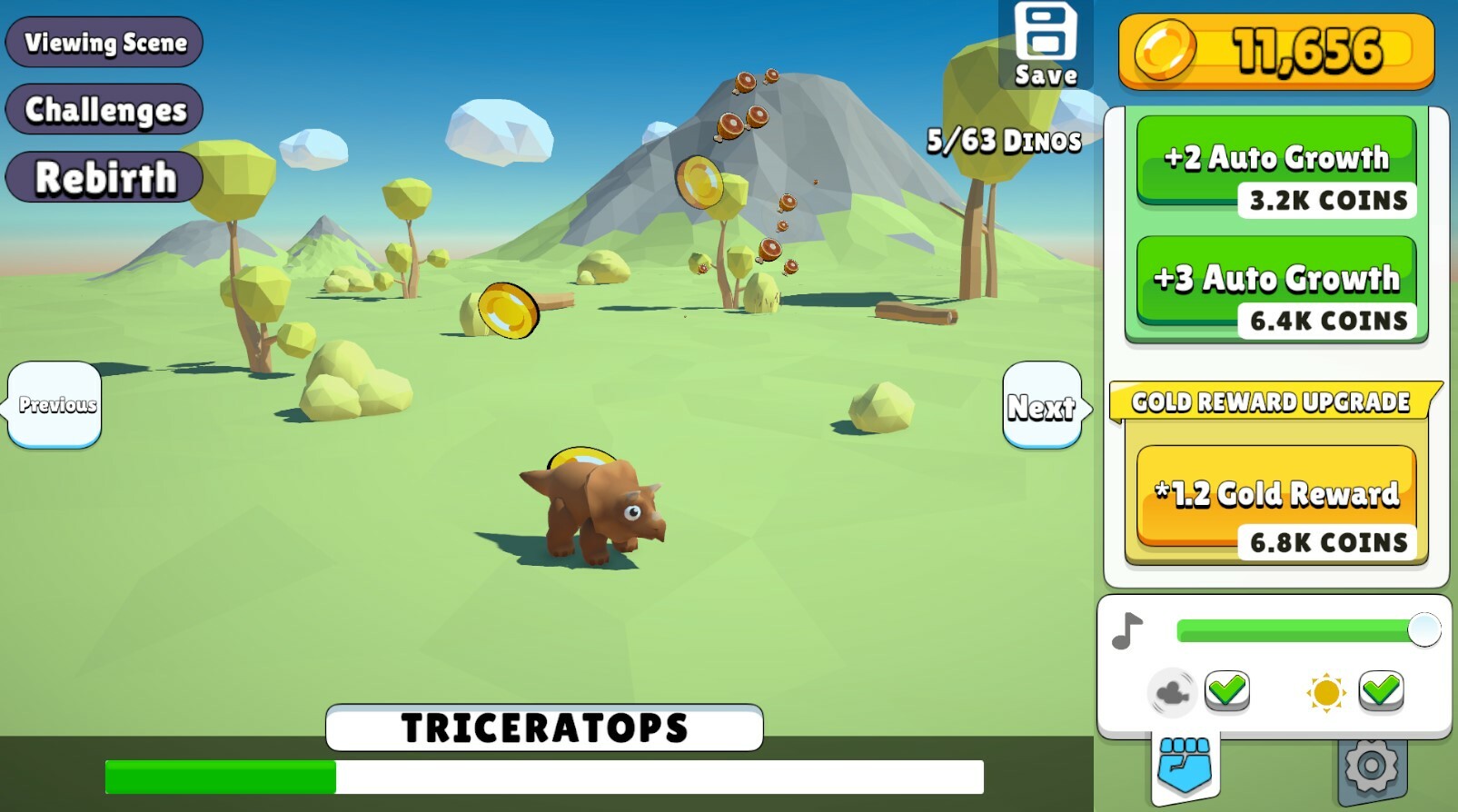 Idle Dino screenshot 2