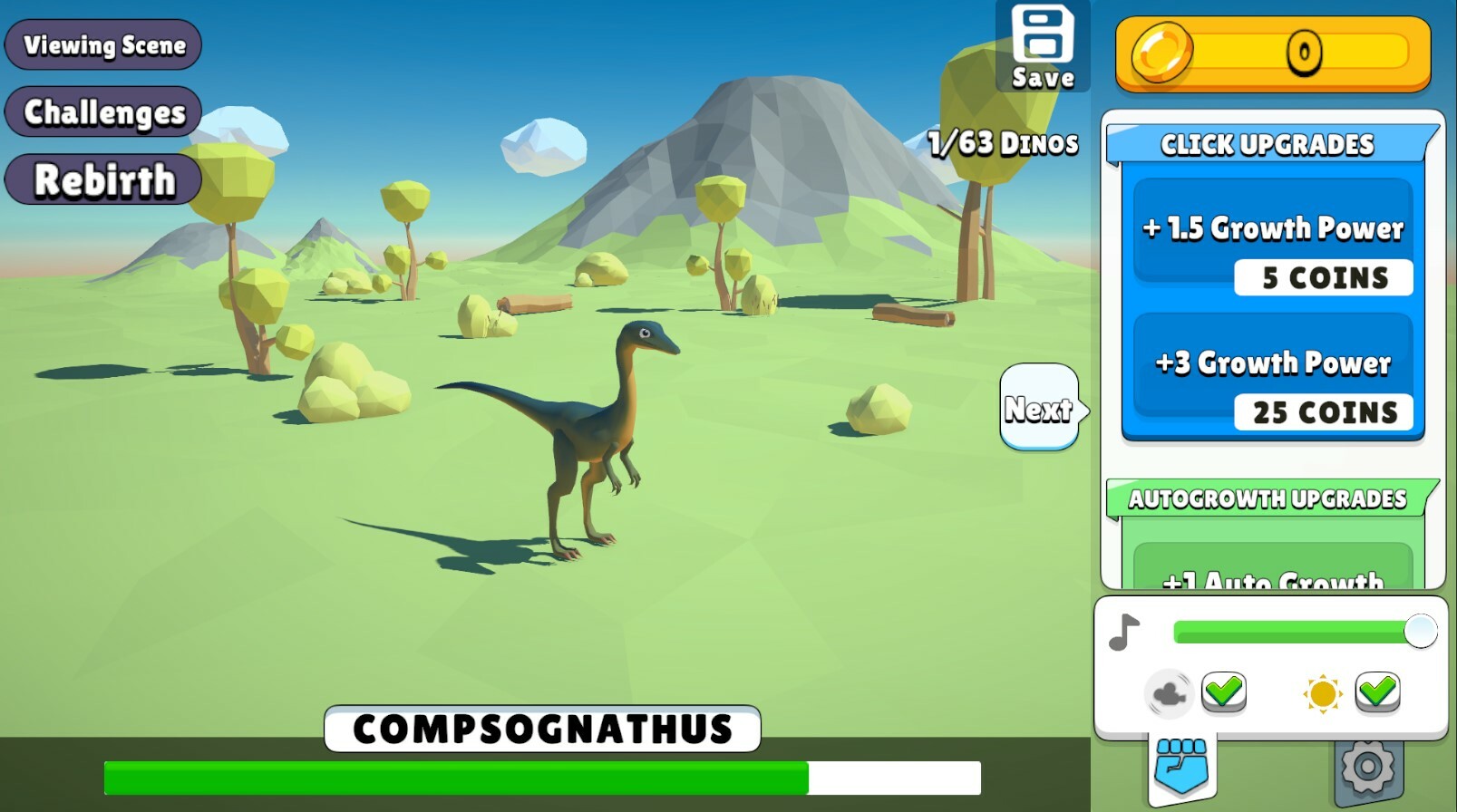 Idle Dino screenshot 1