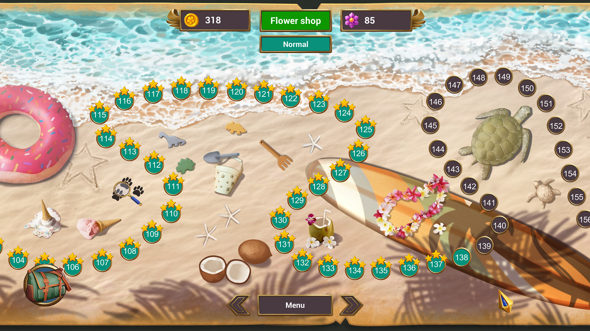 Solitaire Quest: Love Blossoms screenshot 1