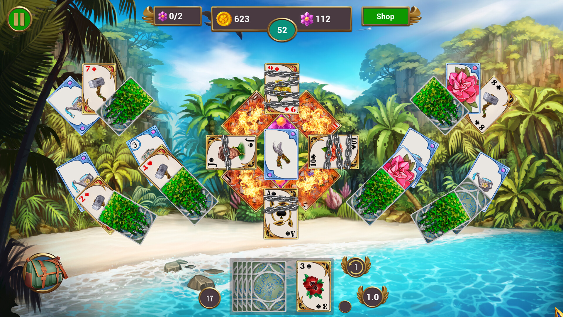 Solitaire Quest: Love Blossoms screenshot 6
