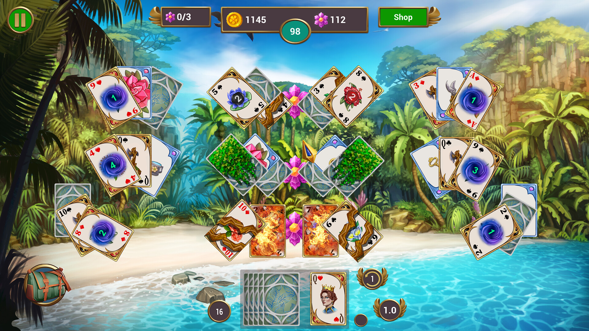 Solitaire Quest: Love Blossoms screenshot 8