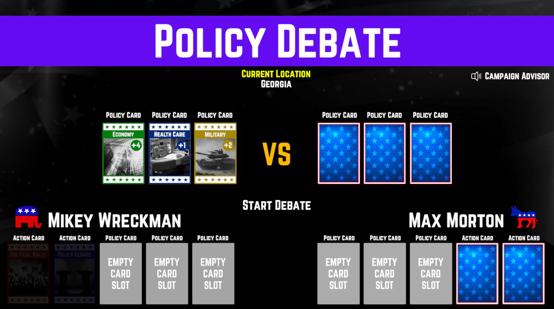 American Election Simulator screenshot 2