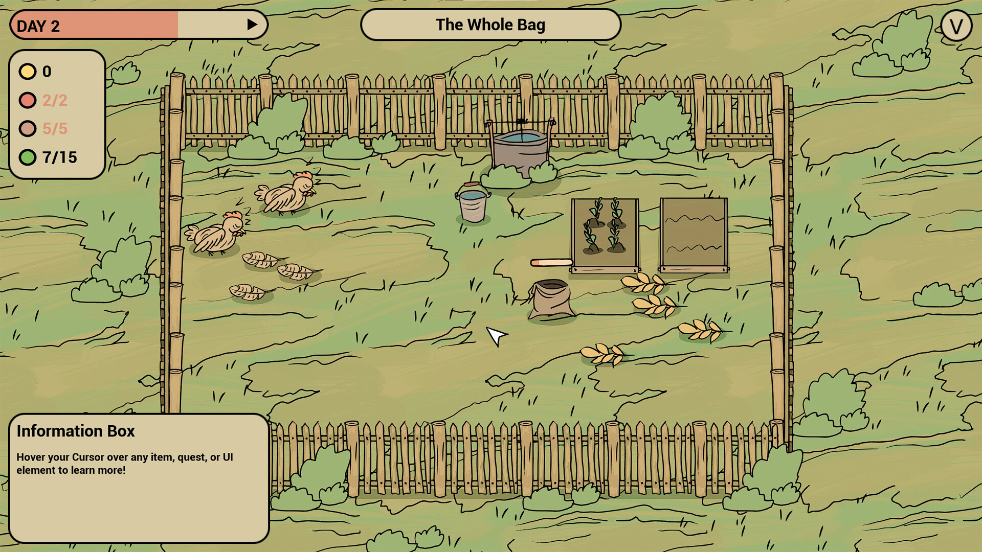 Unhappy Chickens screenshot 1