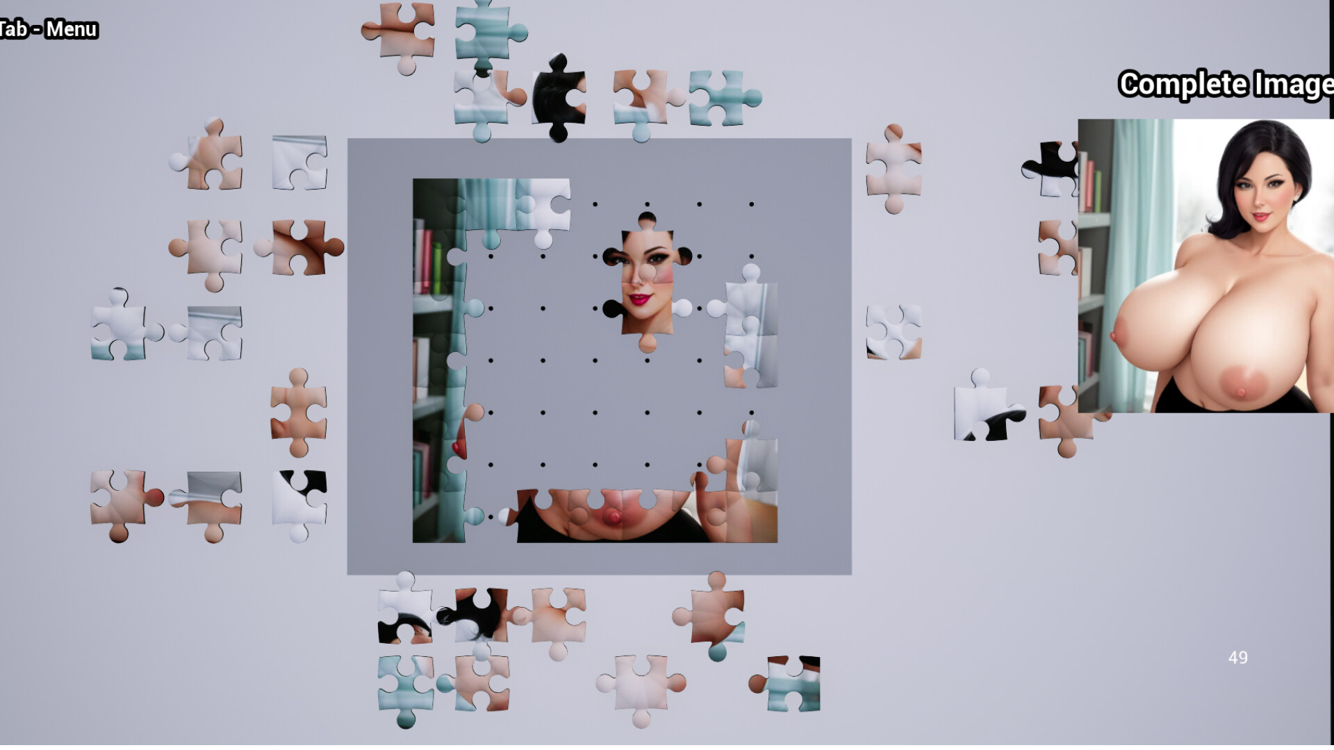 Big-Breasted Milky Mommies - Sex Puzzles screenshot 10