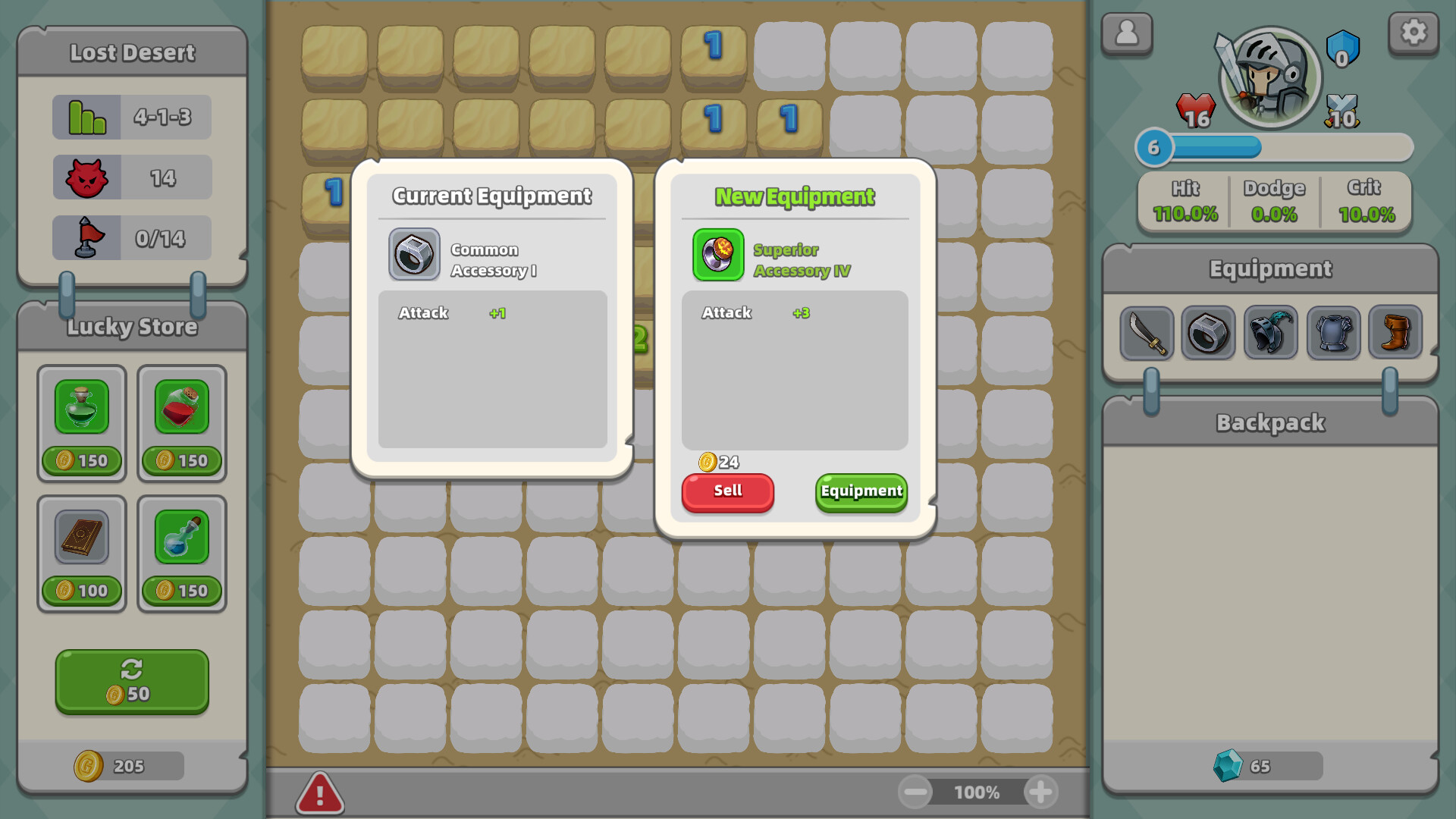 Minesweeper & Dungeon RPG - 扫雷与地下城 screenshot 3