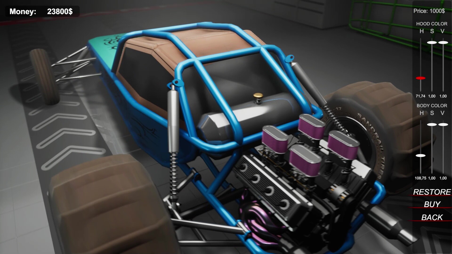 SANDRAIL RACE screenshot 1