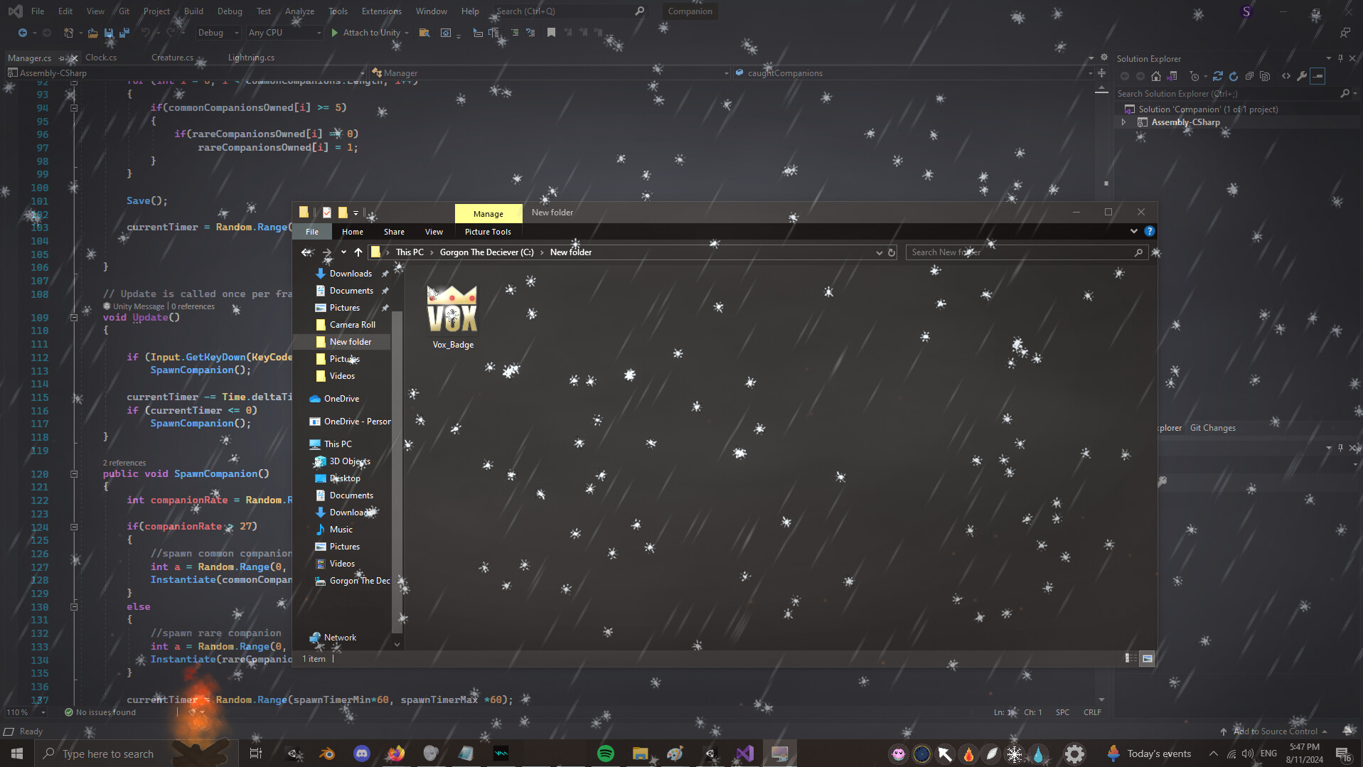 Cozy Desktop: Relaxing Weather and Atmosphere screenshot 3