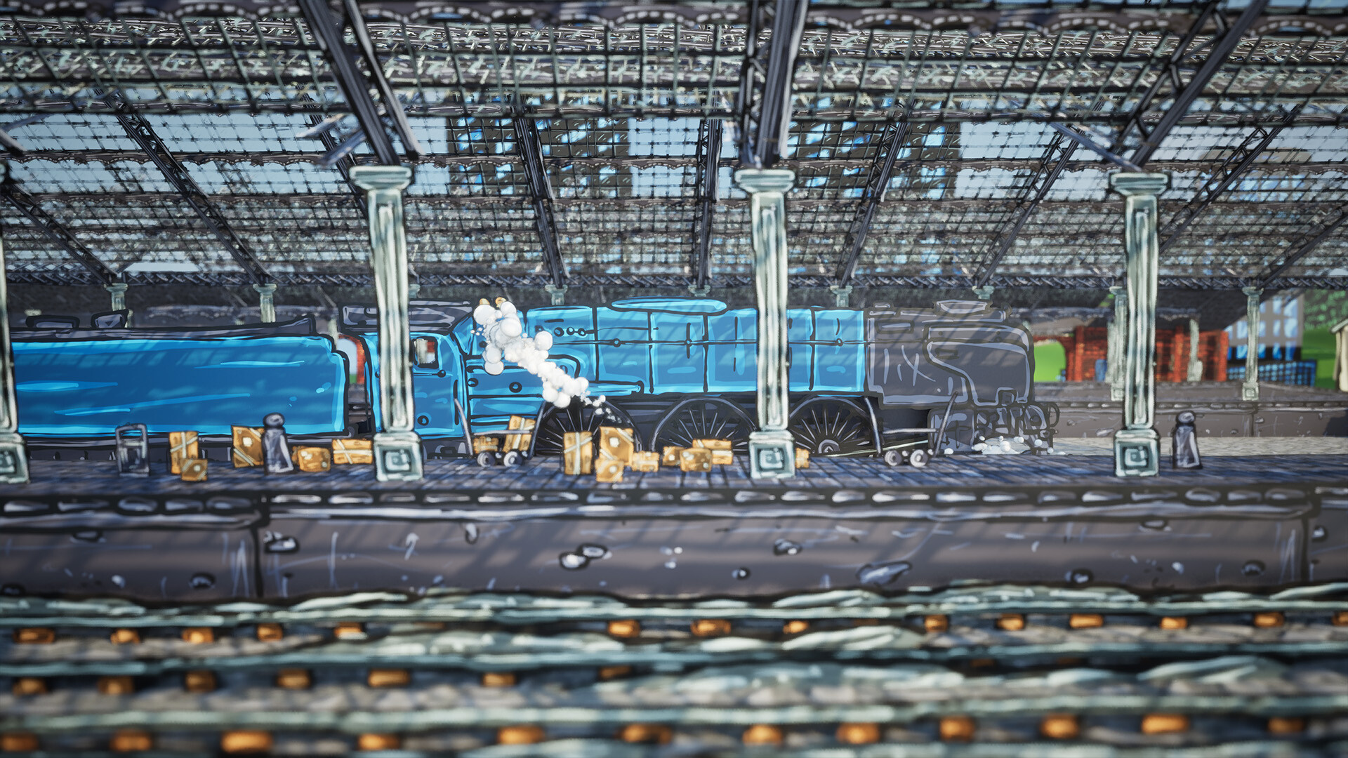 Steam Wheels screenshot 1