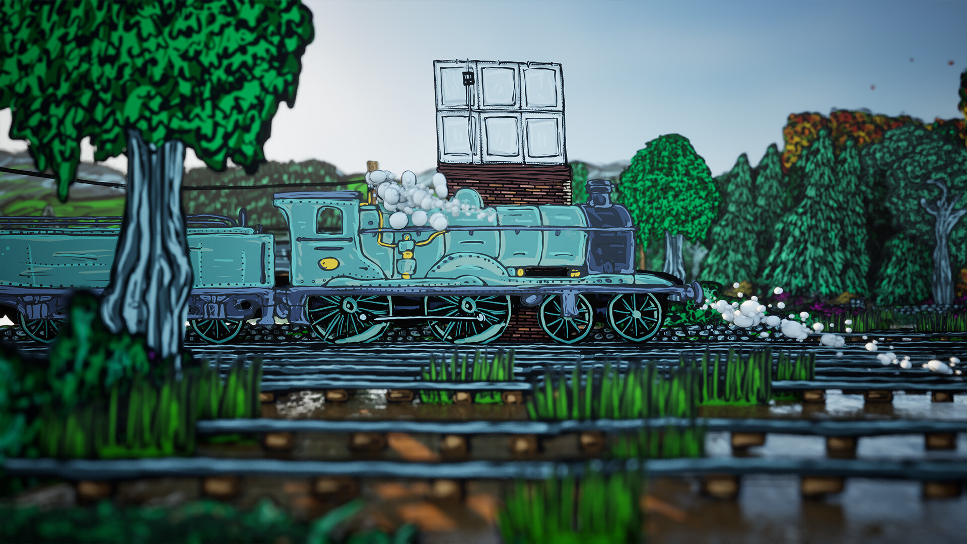Steam Wheels screenshot 2