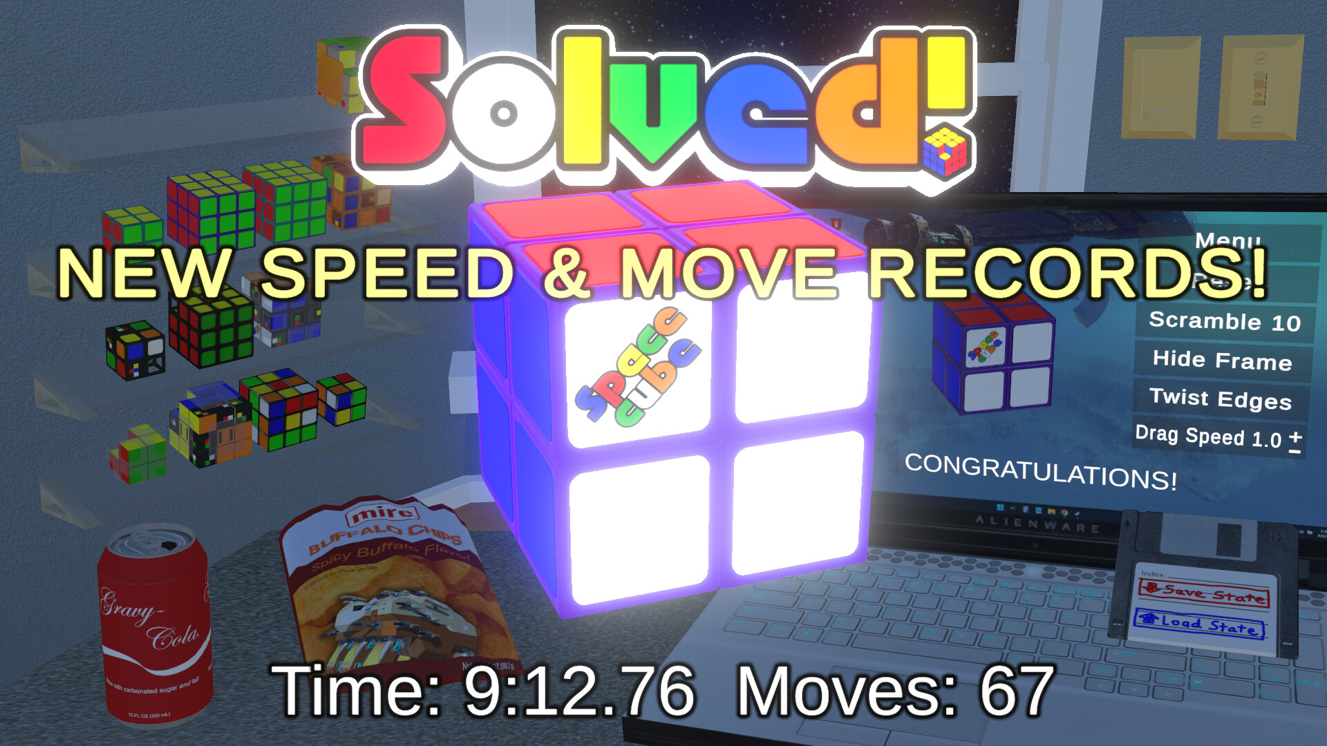 Glow Cubes screenshot 5