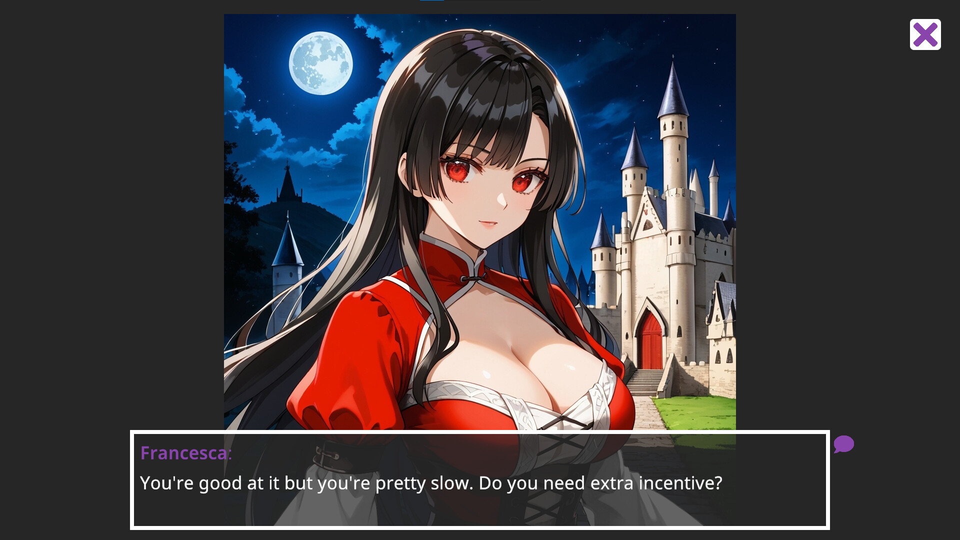 A Few Nights With : Francesca screenshot 3