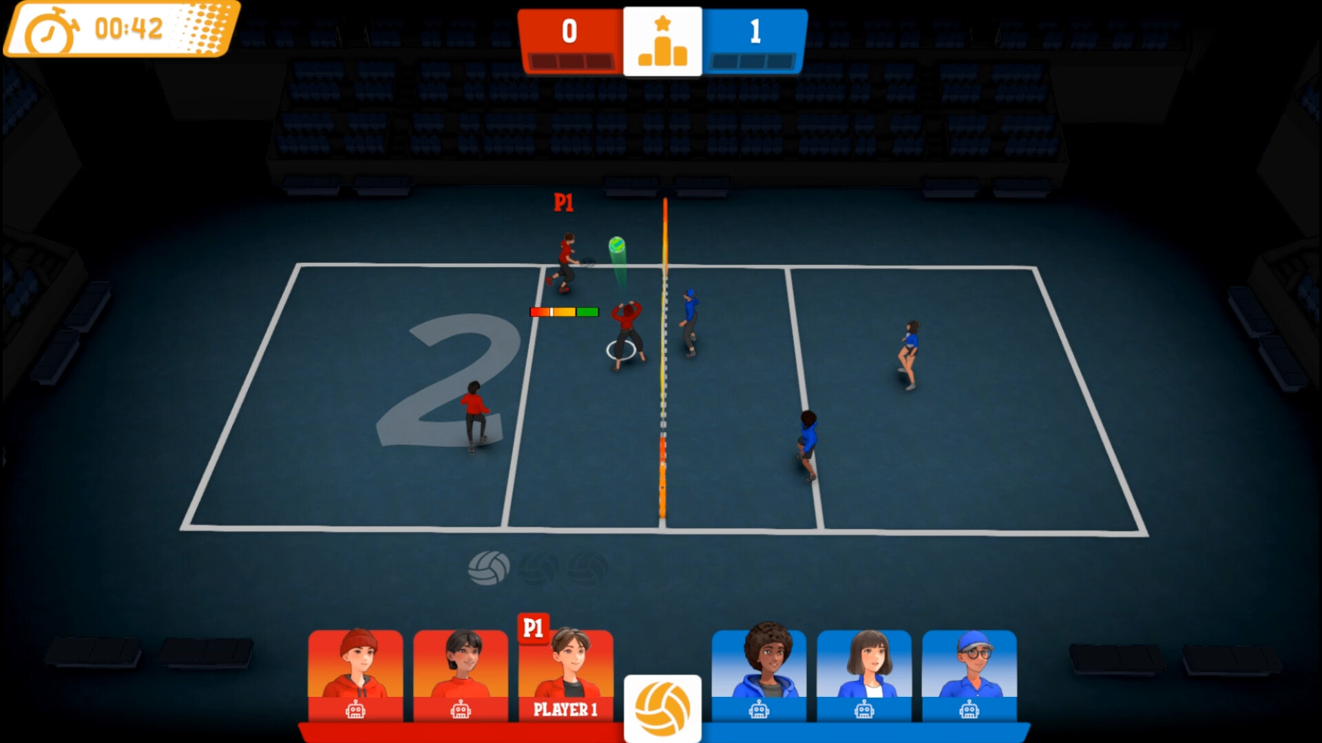VolleySmash screenshot 1