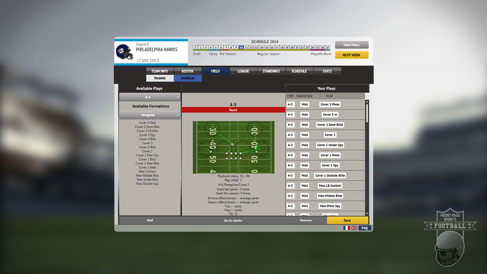 Front Page Sports Football screenshot 6