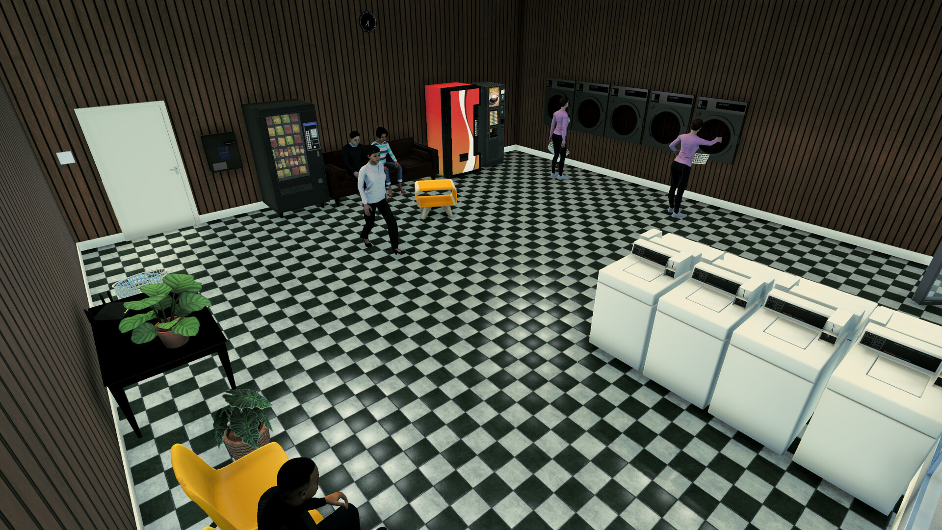 Laundromat Simulator screenshot 1
