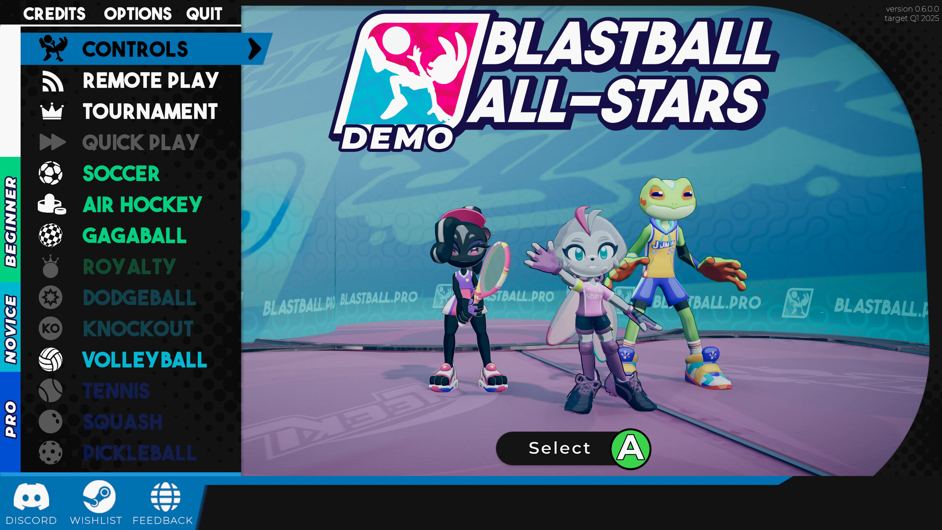 BlastBall: All-Stars screenshot 1