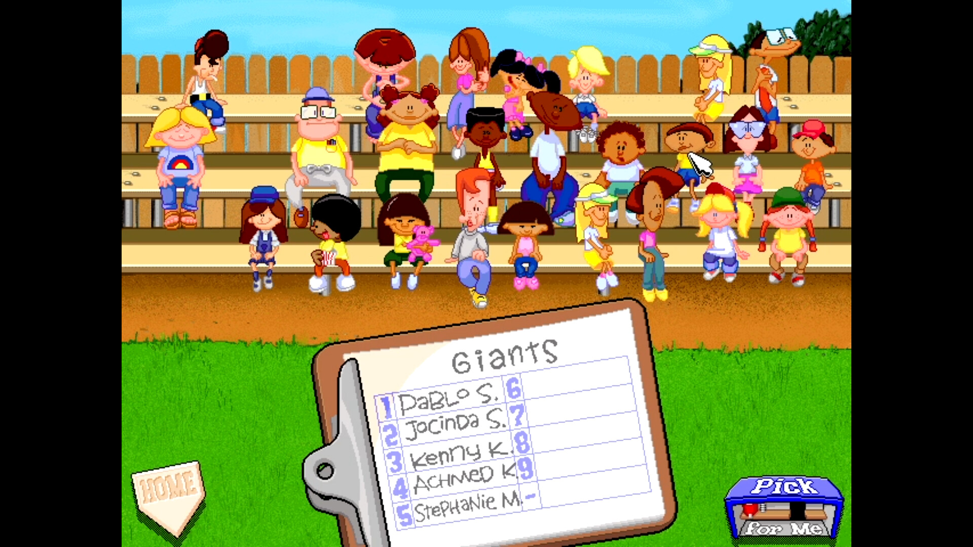Backyard Baseball '97 screenshot 4