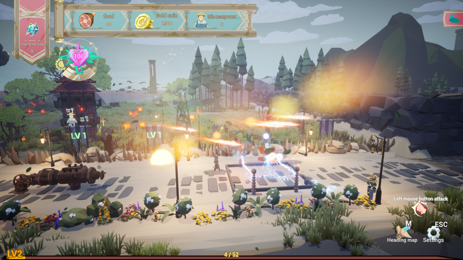 Skyline Defense: Legends of the Aether screenshot 2
