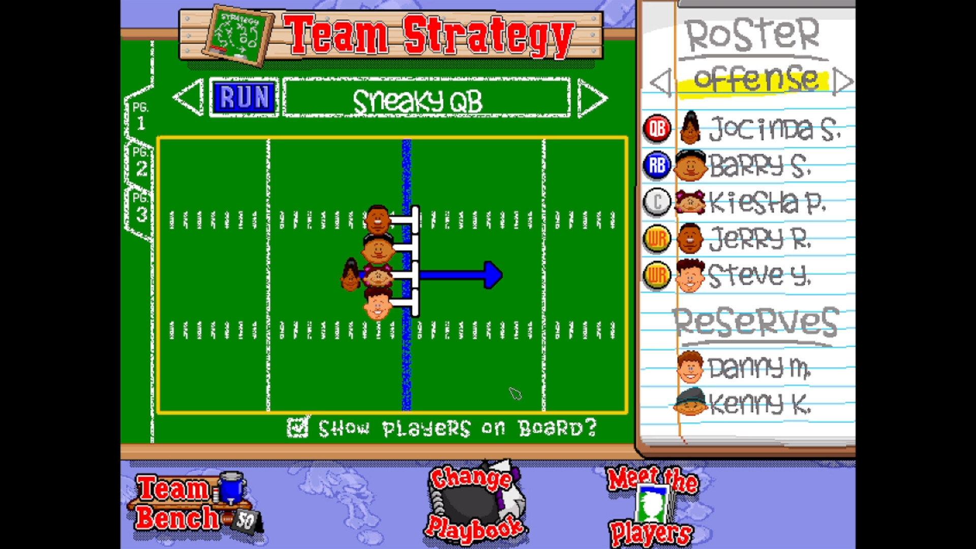 Backyard Football '99 screenshot 5