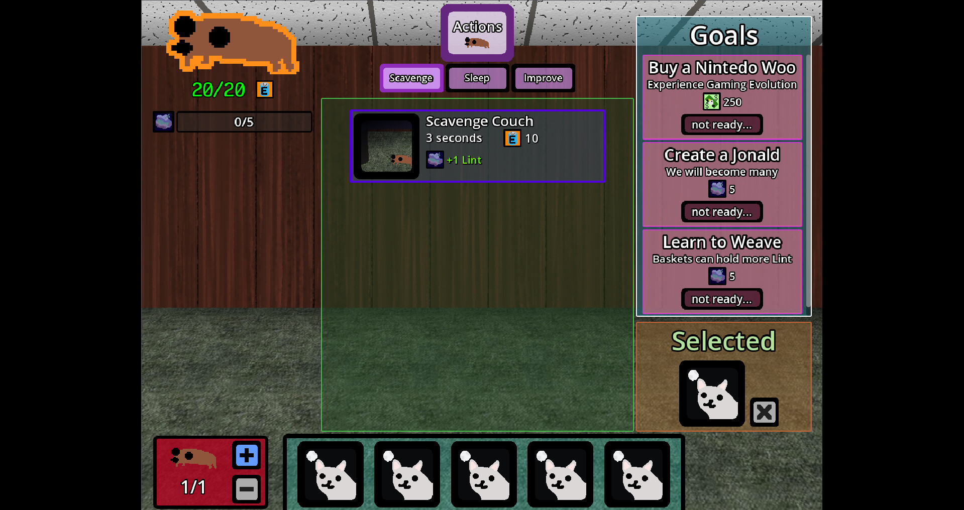 Jonald '06 or How a Tiny Horse Living in New York City Raised 250 US Dollars So They Could Buy a Nintedo Woo On Launch Day screenshot 1