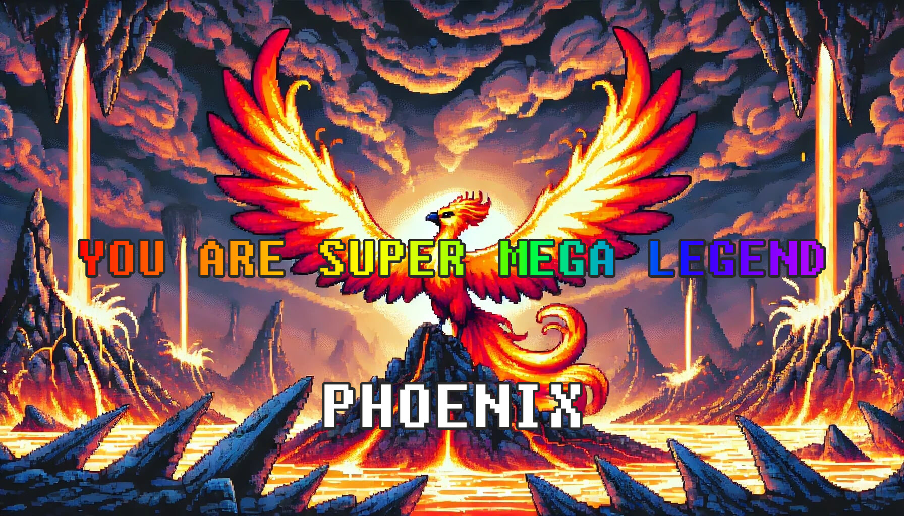 YOU ARE SUPER MEGA LEGEND PHOENIX screenshot 1
