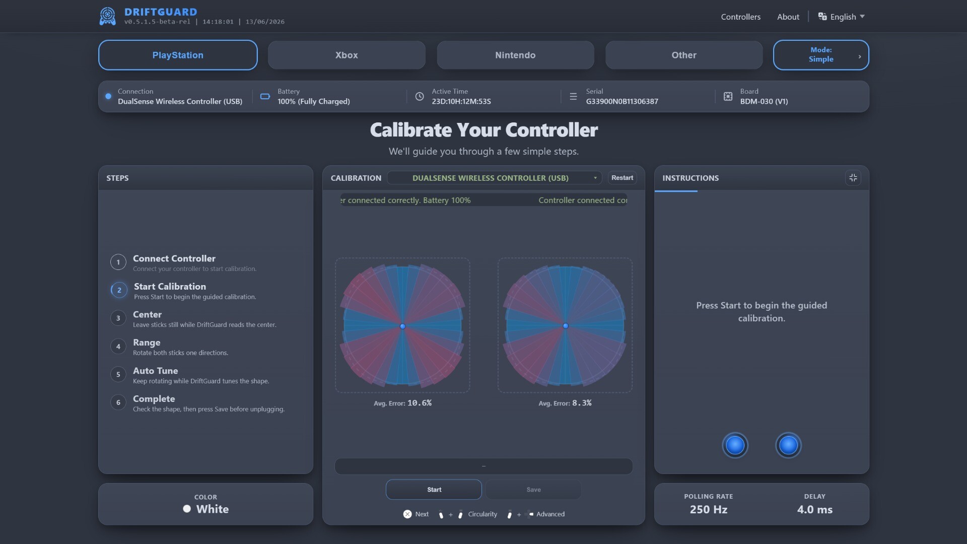 DriftGuard: Gamepad Maintenance Tool screenshot 2