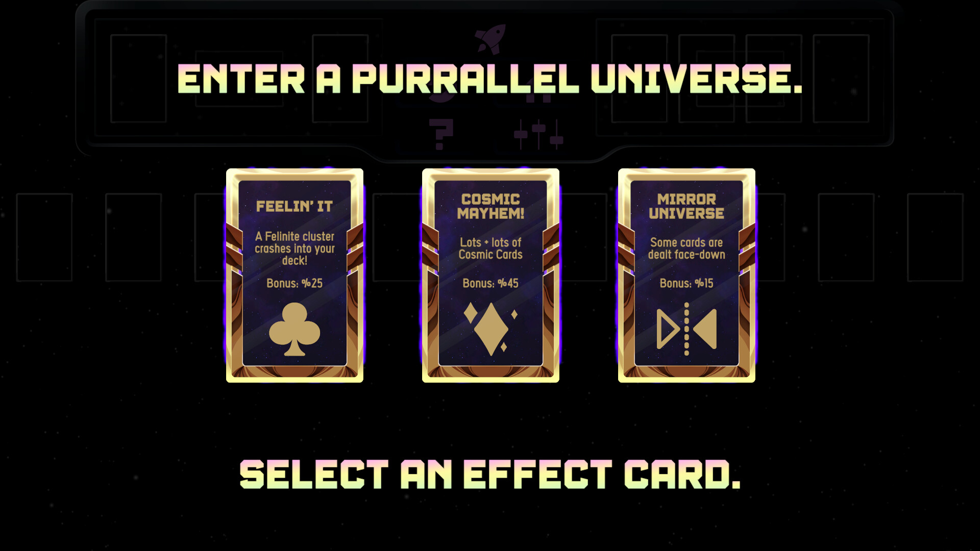 Space Cat Solitaire screenshot 3