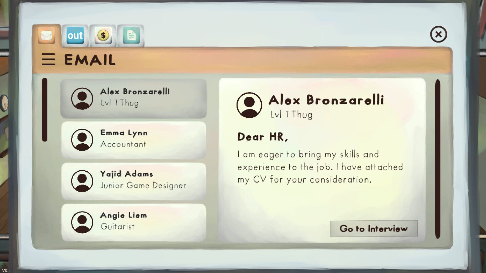 HR Simulator screenshot 1