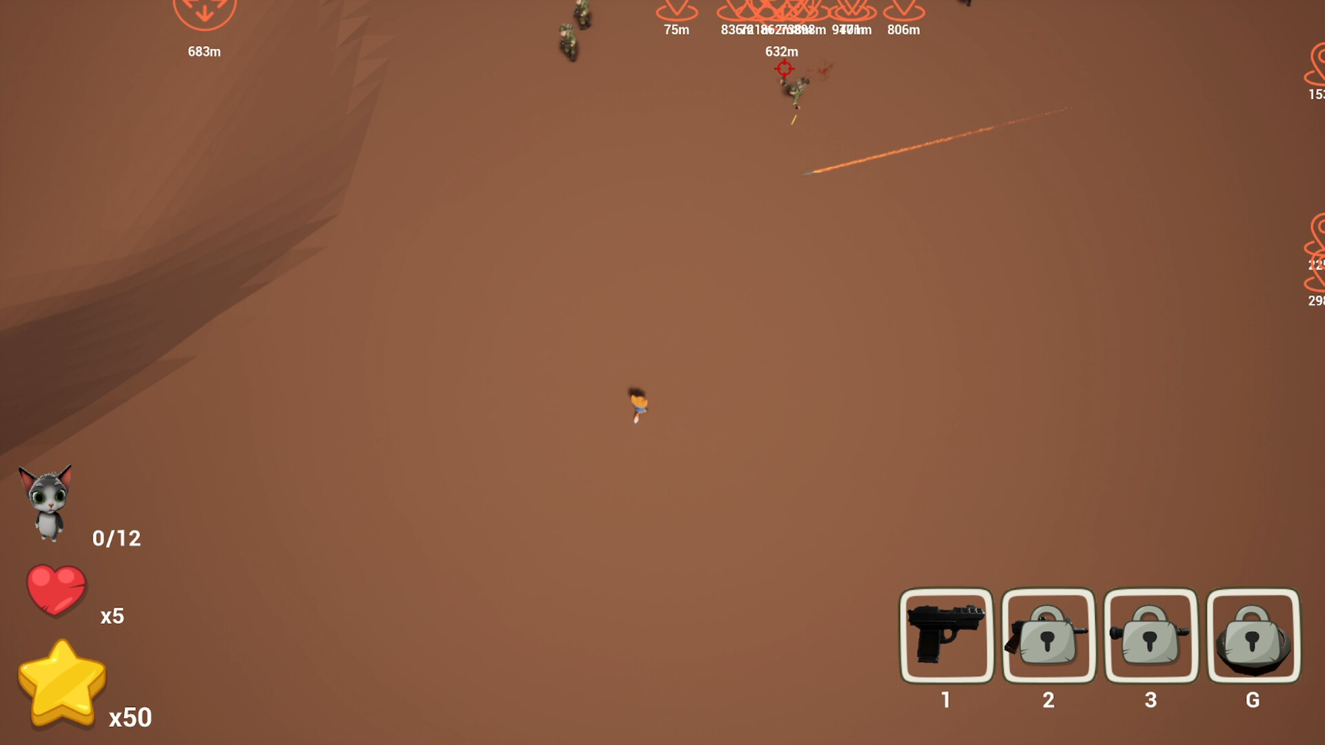 Holy Fire Meow Meow: Special Forces screenshot 1