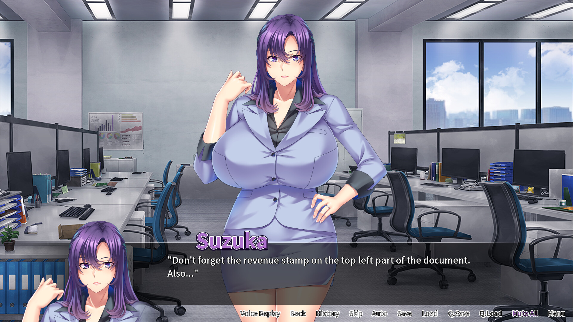 Big Boobie Boss Blackmail screenshot 1