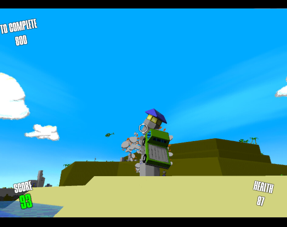 Nuclear Lizard Island Rampage screenshot 2