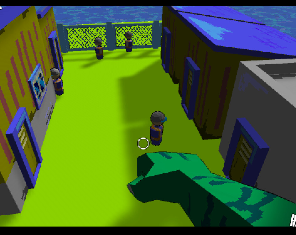 Nuclear Lizard Island Rampage screenshot 1