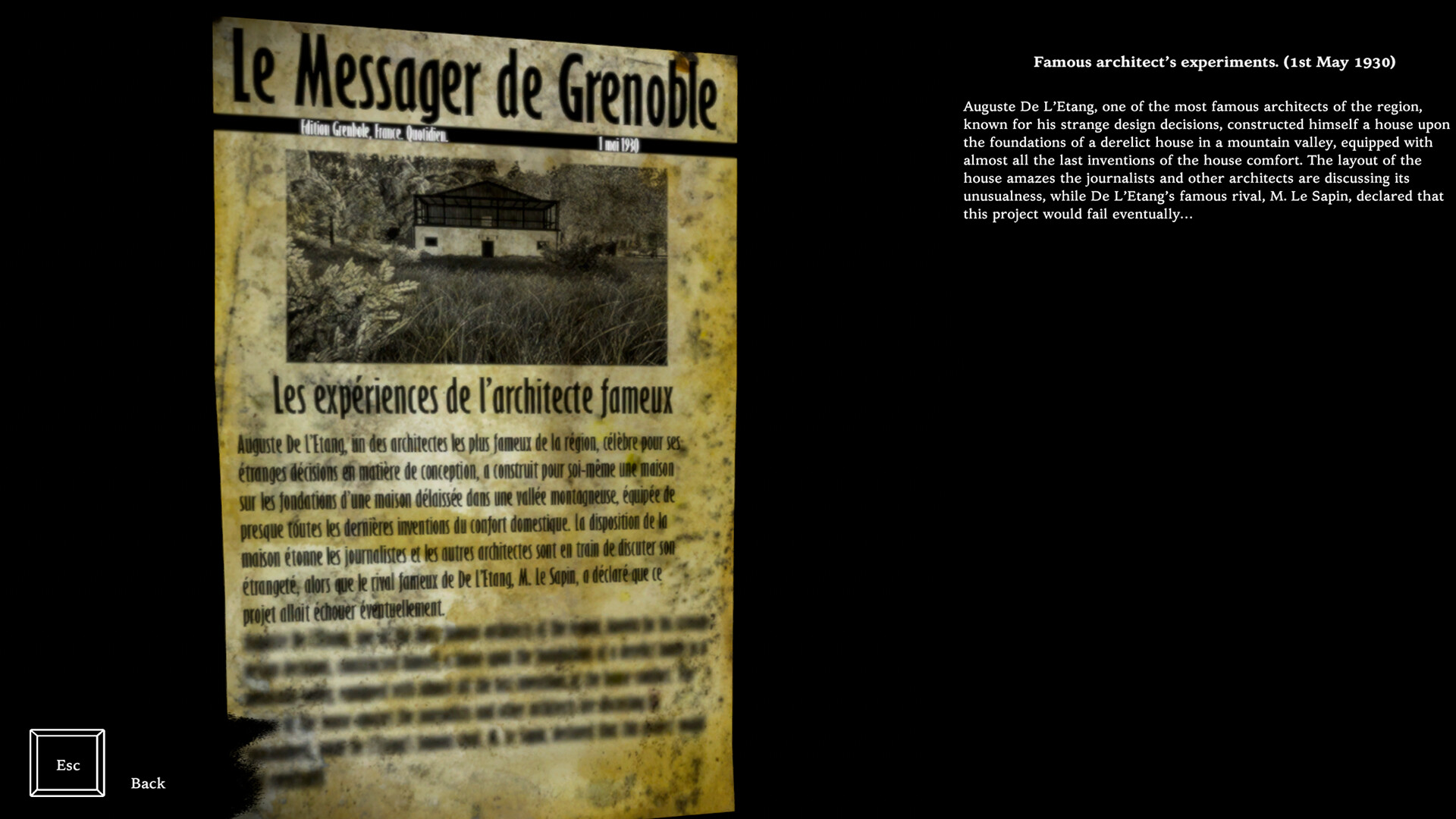 Mystery of Gevaudan screenshot 3
