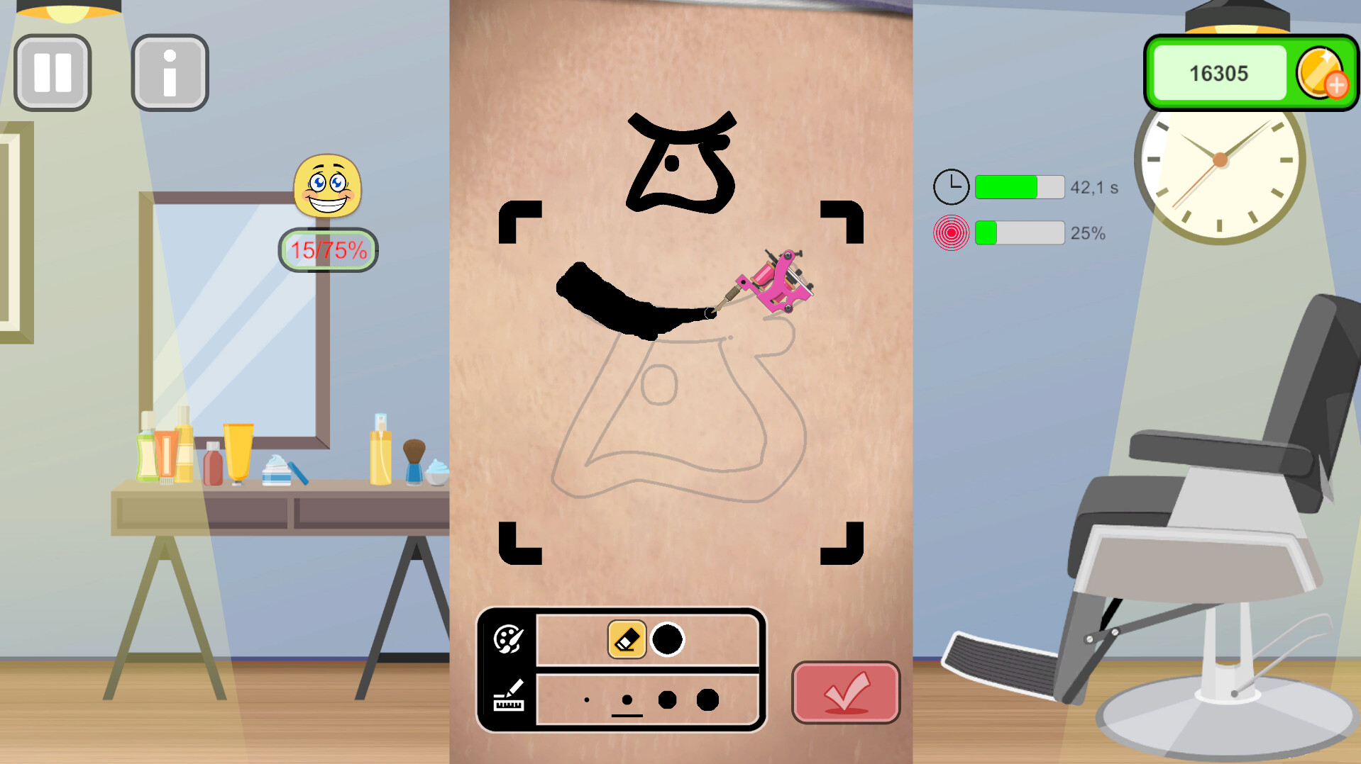Tattoo Studio Simulator screenshot 3